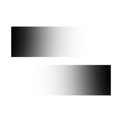 Obraz premium Abstract Double Gradient Banners on Transparent Backdrop A Pair of Sleek Horizontal Design Elements for Modern Presentations and Digital Interfaces