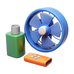 table fan transprent background