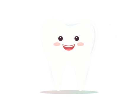 Firefly_3D illustration of a verified email envelope icon - Firefly_Cheerful cartoon tooth character with a smile