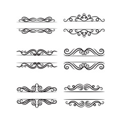 Obraz premium Decorative artistic floral frame ornament design 