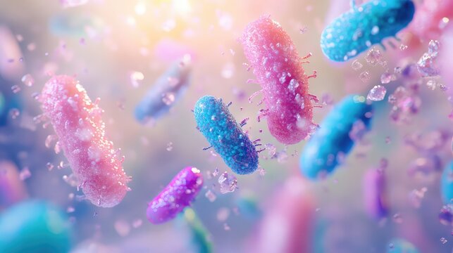 antibiotics disintegrating bacteria