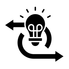 Agile Innovation  Icon Element For Design