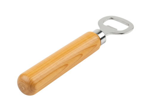 Bottle opener with wooden handle kitchen tool for bar and drink