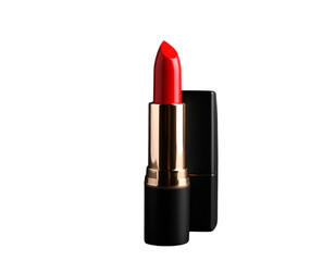 Fototapeta premium Firefly_3D illustration of a verified email envelope icon - Firefly_Classic red lipstick on a sleek black background (3)