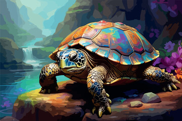 Journey to the Colossal Turtle .