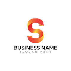 Stylish Blue Letter S Logo Design for Modern Business Branding