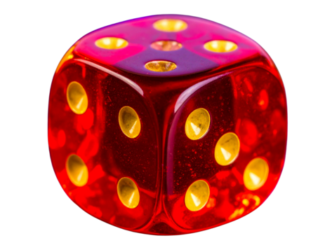 Firefly_3D illustration of a verified email envelope icon - Firefly_Close-up of a vibrant red die showcasing its glossy finish (2)