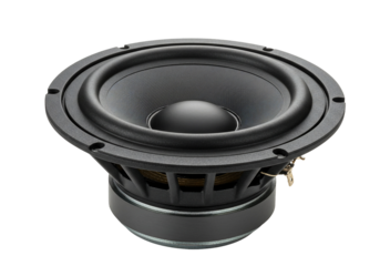 transparent audio speaker for sound reproduction and music