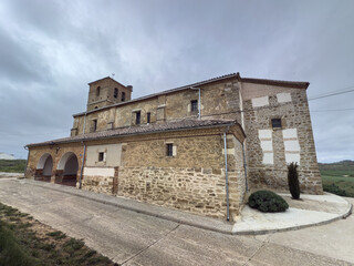 Obraz premium Church of Saint Martin in Villaproviano, Palencia
