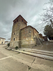 Fototapeta premium Church of Saint Saturninus in Robladillo de Ucieza
