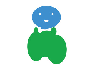 Happy People Icon Vector, Smiling Faces Illustration, Joyful Character Design, Positive Emotions Symbol