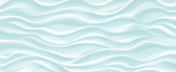 Elegant light blue wavy background creating soothing visual effect