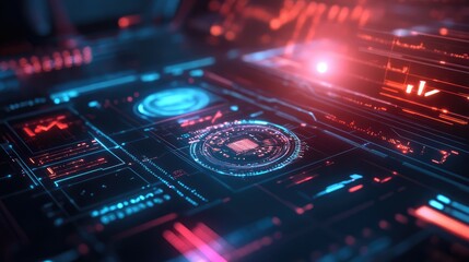 Obraz premium conferencing zooming technology interface