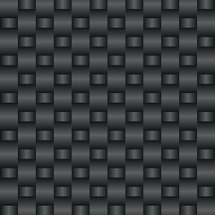 Square pattern illustration simulating carbon fiber texture. Fine image of carbon fiber texture.