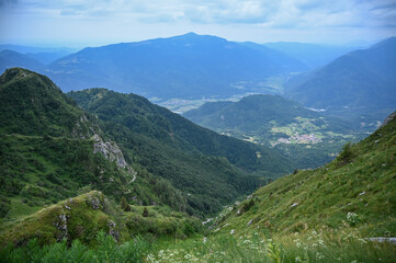 Fototapeta premium mountain landscape in summer