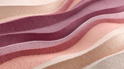 a close up of a blanket with a wave pattern