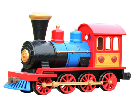 Firefly_3D illustration of a verified email envelope icon - Firefly_Colorful cartoon steam locomotive toy model