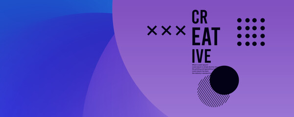 3D Abstract  gradient geometric shape circle background. Modern futuristic background. Can be use for landing page, book covers, brochures, flyers, magazines, any brandings, banners colorful lines