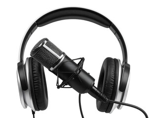  Firefly_set of nice stylish and cool broadcast professional microphone and a matching white