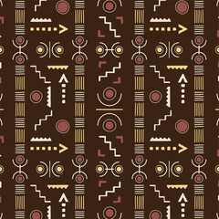 seamless pattern with trees