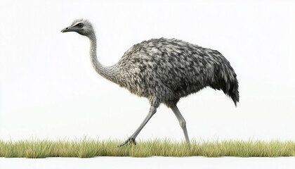 The Majestic Greater Rhea: A Flightless Bird From Eastern South America With Various Aliases And Known For Its Graceful Walk.