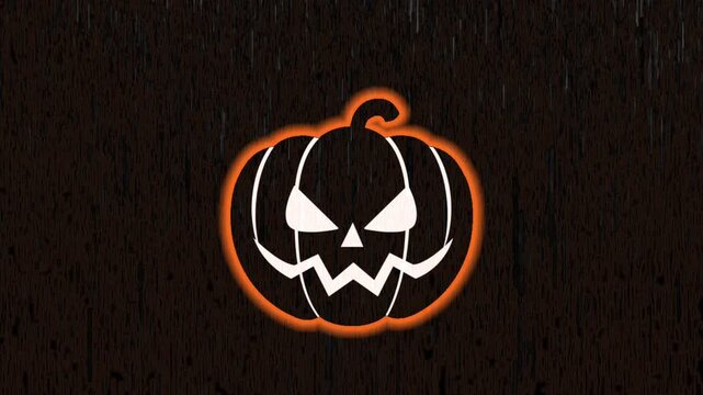 symbol of peace happy Helloween background, with copy space area