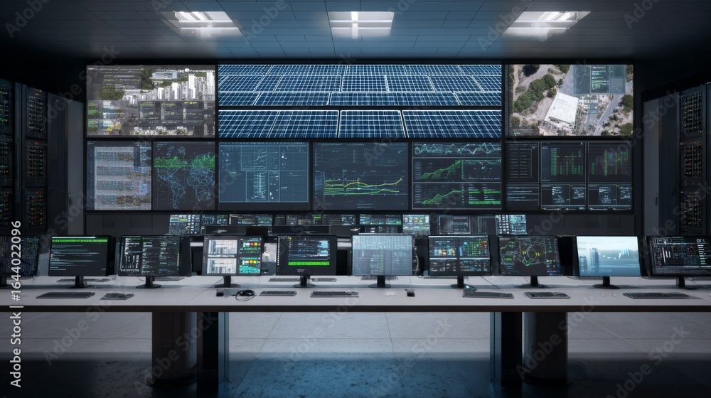 Poster advanced solar energy control hub for efficient data management and monitoring of multiple systems