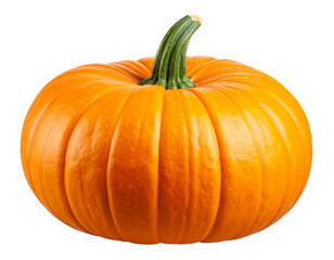 Fresh Pumpkin Isolated on Transparent Background, High-Resolution PNG