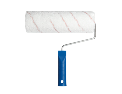 Paint Roller Brush, Isolated on Transparent  Background, PNG