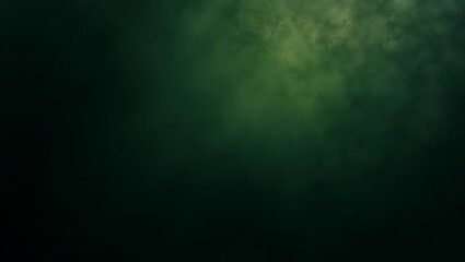 Obraz premium Dark green textured background with subtle yellowish light