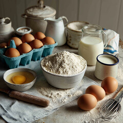 ingredients for baking