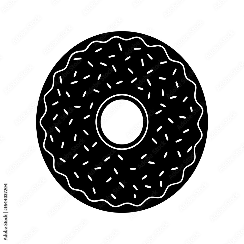 Poster a round, 3d abstract sphere with a metal pattern texture made of small spheres