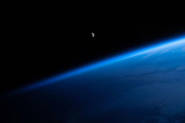 Earth from Space: Stunning Blue Planet with Clouds, Continents and Oceans - A Fragile Oasis in the...