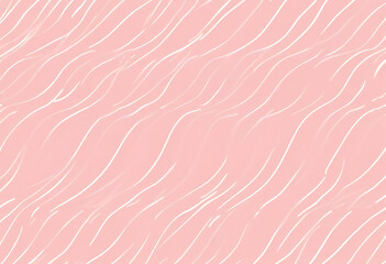 Minimal pastel pink diagonal wavy lines