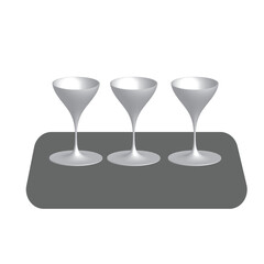 Abstract glass design with vibrant color accents and clean typography