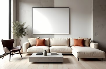 modern living room interior