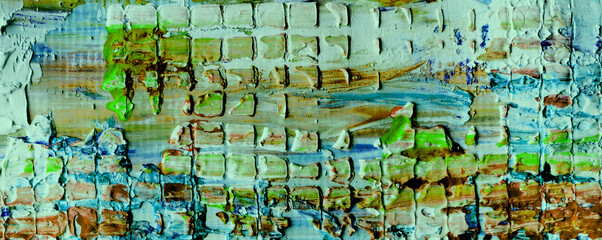 abstract colorful painting