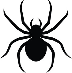Spider Silhouette Icon