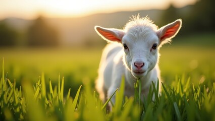 Obraz premium lost sheep bible story