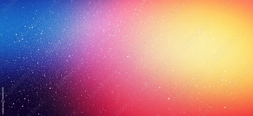 Aufkleber multicolored shimmering gradient texture background with scattered shiny glitter spots