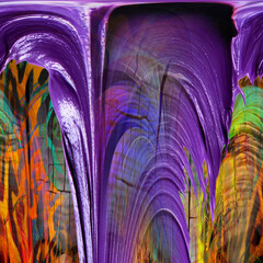 Colorful fashion print leopard designs.Fabric fashion pattern.Wave textile print design,illustration.Fractal colorful pattern.Print pattern illustration.New season fabric print.Textile fashion pattern