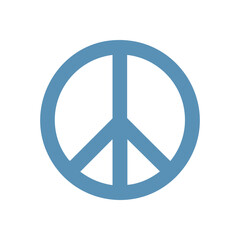 Universal Peace Symbol Design. This iconic emblem represents global harmony, nonviolence, and hope. Its serene form offers a message of unity and tranquility against a dark backdrop.