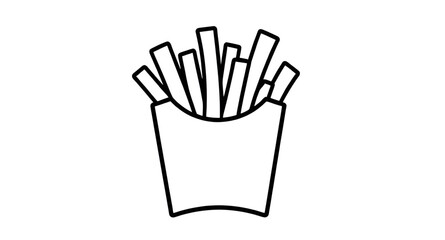 potato sticks, fast food icon, deep fried potatoes, french fries photo, crispy potato sticks, potato snack, delicious fries, golden potato fries, white background fries, hot fries, fresh fries, tasty 