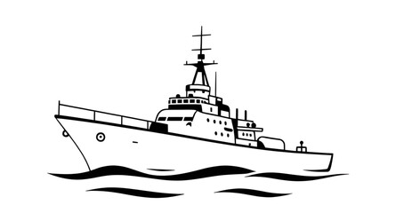 battleship, battleship art, heavy warship, military vessel illustration, battleship transport, naval battleship icon, battleship with guns, naval fleet vector, maritime battleship, ship with turrets, 