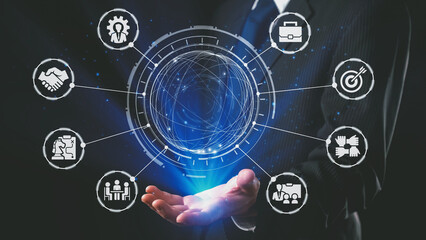 B2B strategy and technology transforming business-to-business operations, optimizing communication,...
