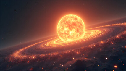 Solar System Content Cluster with Orbital Link Structure