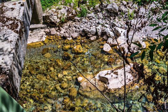 Rio Cares en Bulnes, Picos de Europa.