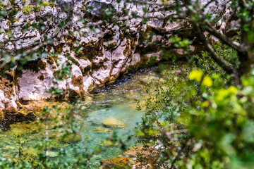 Rio Cares en Bulnes, Picos de Europa.