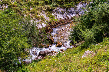Rio Cares en Bulnes, Picos de Europa.