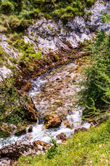 Rio Cares en Bulnes, Picos de Europa.